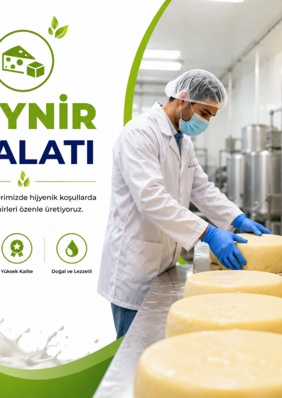 Modern tesislerimizde hijyenik koşullarda çeşitli peynirleri özenle üretiyoruz.