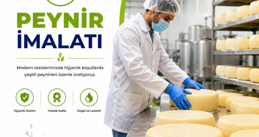 Modern tesislerimizde hijyenik koşullarda çeşitli peynirleri özenle üretiyoruz.